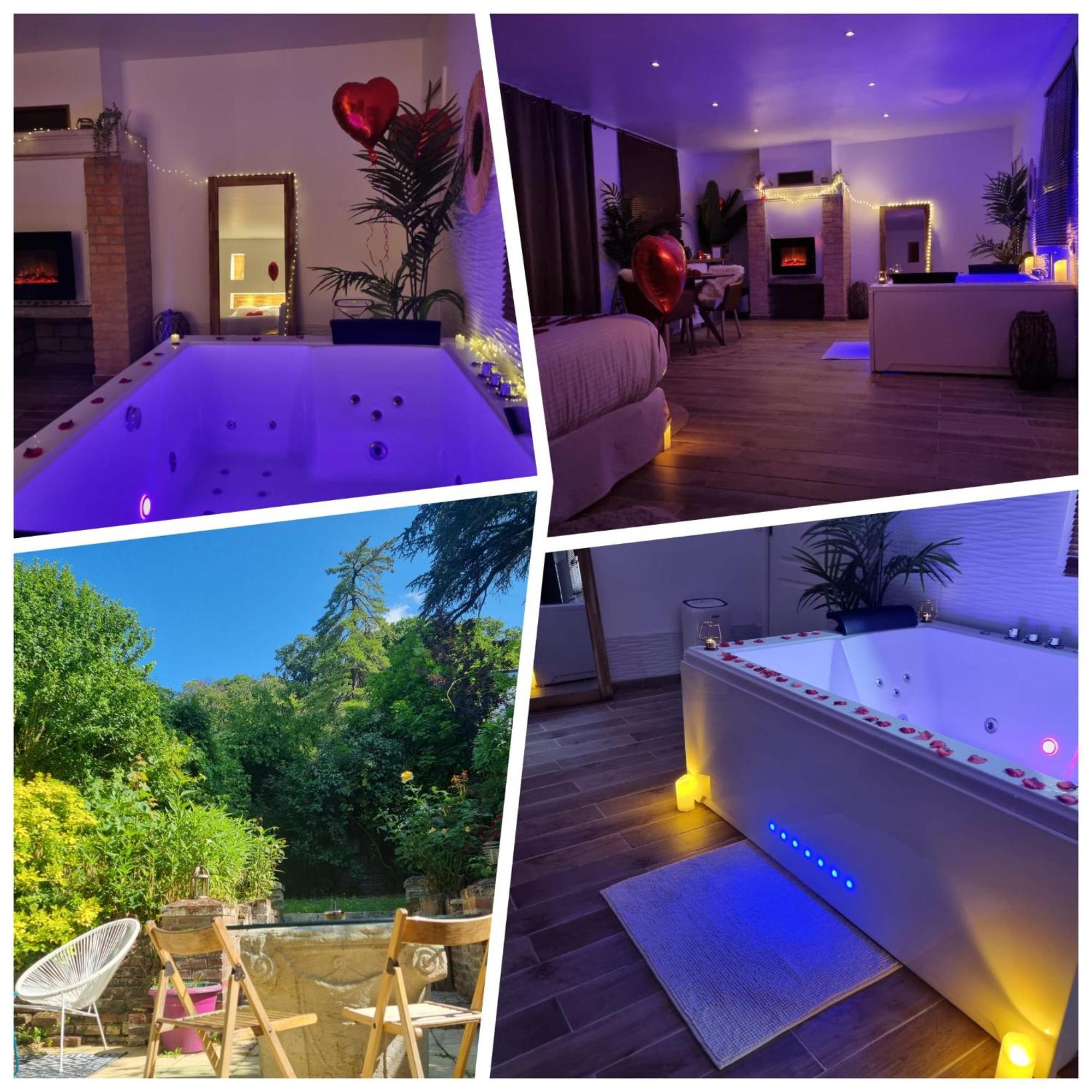 Suite De Charme Avec Jacuzzi Et Jardin Privatif Paris Au Calme Saint-Prix (Val d'Oise) المظهر الخارجي الصورة